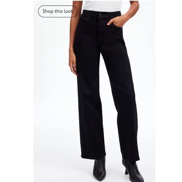 NWT J. Crew The Perfect Vintage Wide-Leg Jean 25 P - Picture 4 of 12